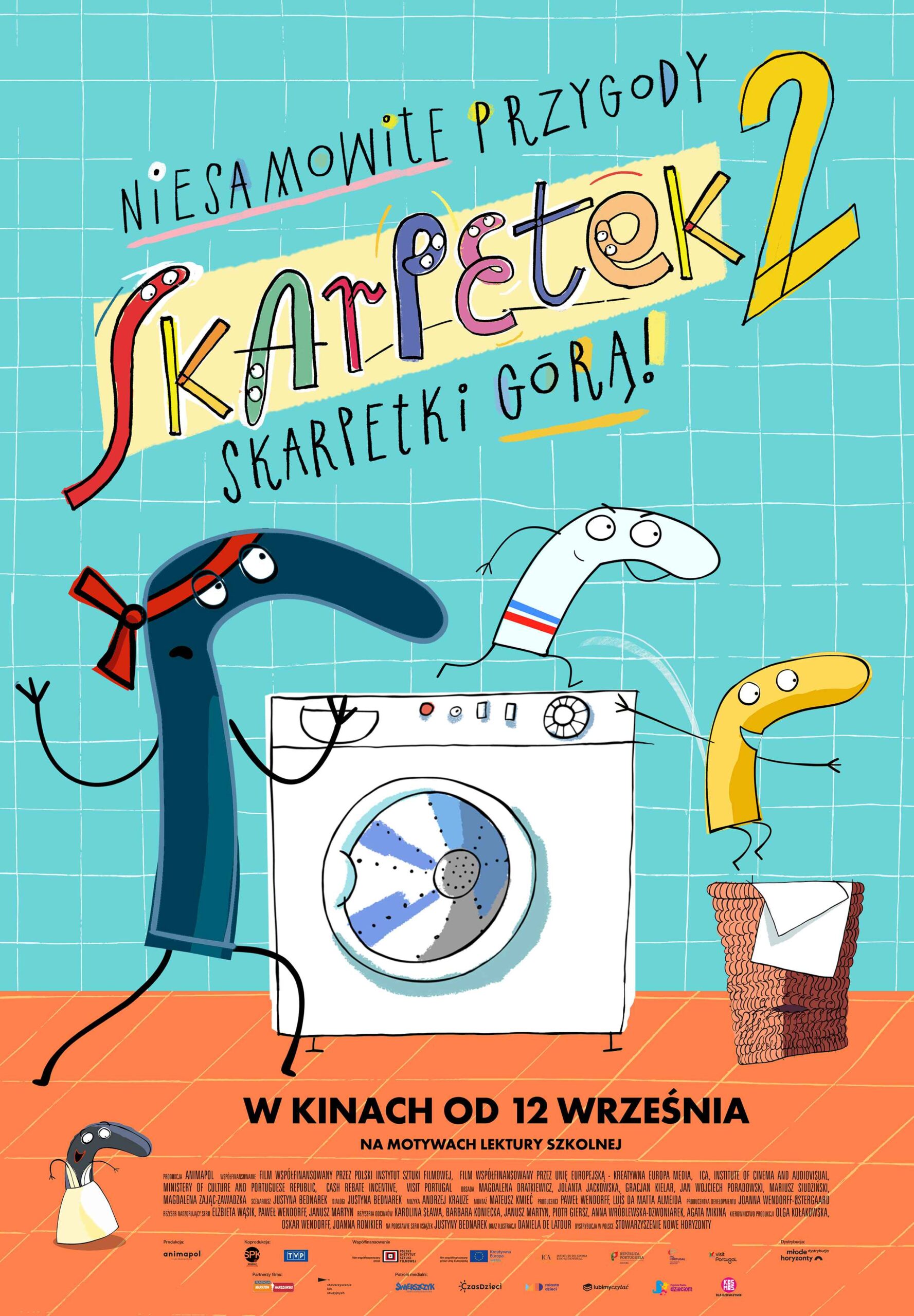 NESAMOWITE PRZYGODY SKARPETEK 2. SKARPETKI GÓRĄ!